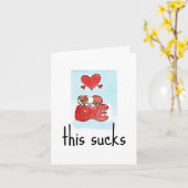 Verlies van cavia's, Pet Sympathie Card Kaart (Gele Bloem)