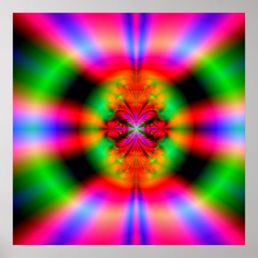 "Verlies van controle en mystieke verkrachting" Poster (Voorkant)