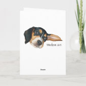 Verlies van de Beagle Sympathy Card Kaart (Achterkant)