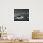 Verlies van de Blanche, van Abrevack, 4 maart 1807 Poster (Keuken)