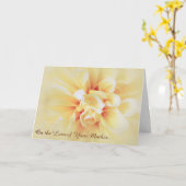 Verlies van de BloemenSympathie van de Moeder Kaart (Gele Bloem)