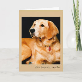 Verlies van de Kaart van de Sympathie van de Hond