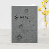 Verlies van de Kaart van de Sympathie van het (Gele Bloem)