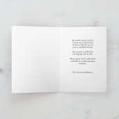 Verlies van de Labrador Retriever Condolence Kaart (Binnen)