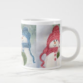VERLIES VAN DE SNOWMAN-FAMILIE GROTE KOFFIEKOP (Rechts)