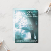 Verlies van de speciale sympathiekaart van het mer kaart (Voorkant / Achterkant in situ)