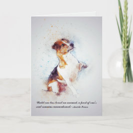 Verlies van de Sympathie van de Douane van de Hond Kaart