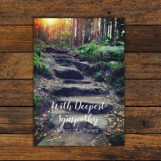 Verlies van de sympathiekaart van de ouders kaart