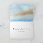 Verlies van de Twin Sympathy Card Kaart (Binnen)