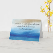 Verlies van de Twin Sympathy Card Kaart (Gele Bloem)