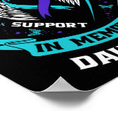 Verlies van dochter zelfmoordpreventie vleugel poster (Hoek)