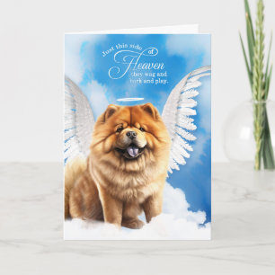 Verlies van Dog Chow Pet Sympathie Kaart