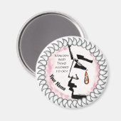 verlies van een baby-magneet magneet (Voorkant / Achterkant)