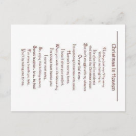 Verlies van een Geliefd Een Briefkaart