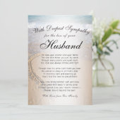 Verlies van een herdenkingsmonument kaart (Staand voorkant)