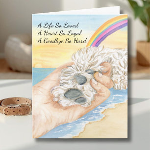 Verlies van een Hond Poot vastgehouden door Hand m Kaart