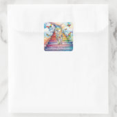 Verlies van een Pet Condoleance Sympathie Sticker (Tas)