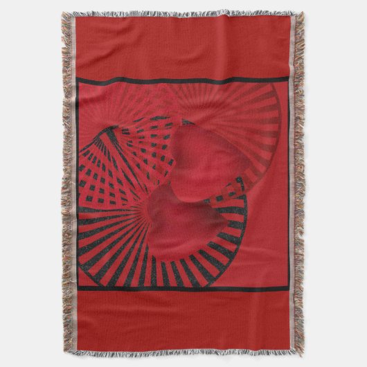 Verlies van hart deken (Voorkant Verticaal)