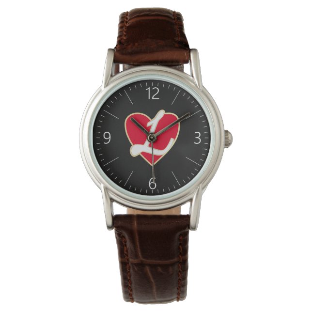 Verlies van hart horloge (Voorkant)