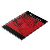 Verlies van hart notitieboek (Linkerzijde)