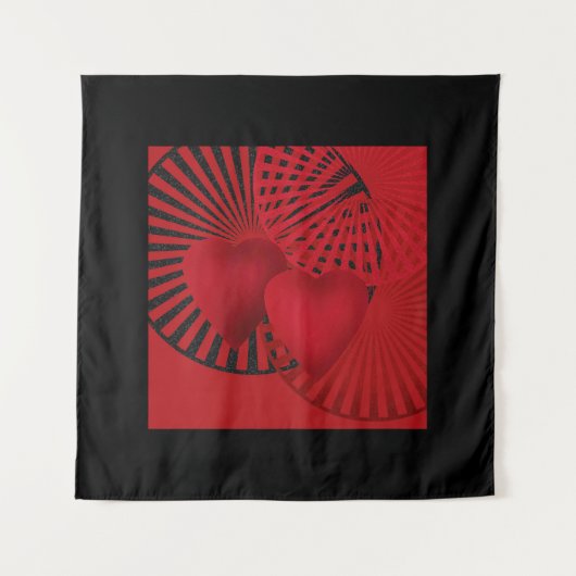 Verlies van hart wandkleed (Voorkant)