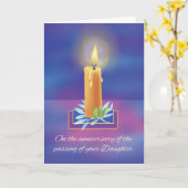 Verlies van het Jubileum van de dochter Religious  Kaart (Gele Bloem)