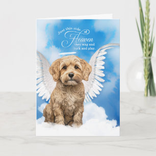 Verlies van hond Cockapoo Pet Sympathy Kaart