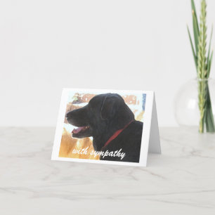 Verlies van hond - Pet Sympathy Kaart