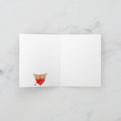 Verlies van hondencondoleance Sympathie Wenskaart Kaart (Binnen)