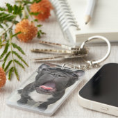 Verlies van huisdier |Hond| Memorial Keepsake met  Sleutelhanger (Voorkant Rechts)