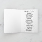 Verlies van huisdieren (man), sympathie gevouwen K Kaart (Binnen)