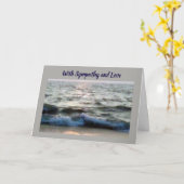 *** VERLIES VAN JE MOEDER *** LIEFDE EN SYMPATHIE KAART (Gele Bloem)