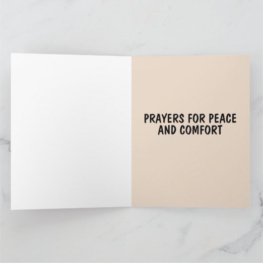 VERLIES VAN KAT SYMPATHIE CONDOLENTIEKAARTEN KAART (Binnen)