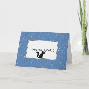 Verlies van Kat sympathie Kaart