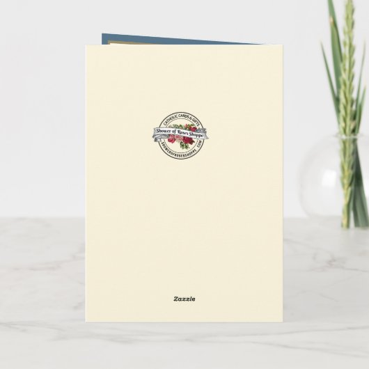 Verlies van katholieke sympathie en condoleances kaart (Achterkant)