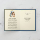 Verlies van katholieke sympathie en condoleances kaart (Binnen)