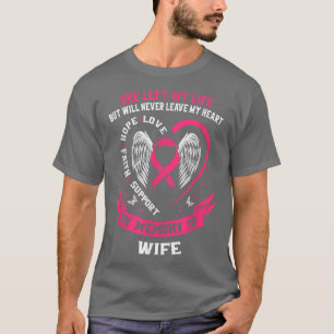 Verlies van kennis over borstkanker bij vrouwen t-shirt