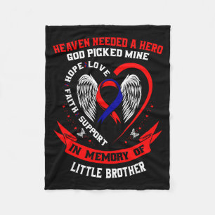 Verlies Van Kleine Broer Chd-Bewustzijnsproducten Fleece Deken
