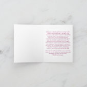 Verlies van moeder olifant sympathiekaart kaart (Binnen)