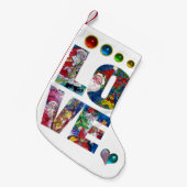 VERLIES VAN MUSICAL SANTA CHRISTMAS PARTIJ KLEINE KERSTSOK (Voorkant (Hangend))