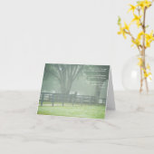 Verlies van paardengedicht Aangepaste berichtsympa Kaart (Gele Bloem)