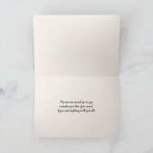 Verlies van Pet Cat Richardson Quote Custom Sympat Kaart (Binnen)