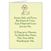 Verlies van sympathie bij de hond (Voorkant)