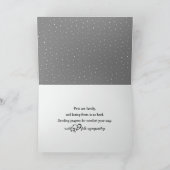 Verlies van sympathie bij de hond kaart (Binnen)