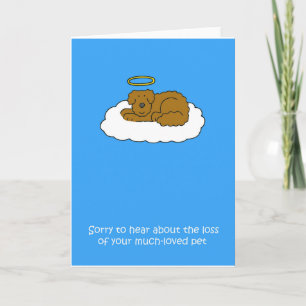 Verlies van sympathie bij de Pet Dog Kaart