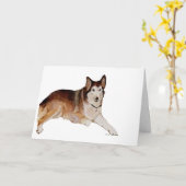 Verlies van sympathiekaart van het gezelschapsdier kaart (Gele Bloem)