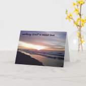 VERLIES VAN UW MOEDER KAART (Gele Bloem)