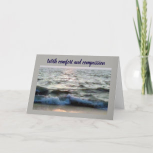 ***VERLIES VAN UW VADER*** TROOST/DEELNAME KAART