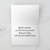 **VERLIES VAN UW VROUW** SYMPATHIE EN VERWARMINGSK KAART (Binnen)