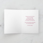 Verlies van vader - condoleances Sympathy Card Kaart (Binnen)
